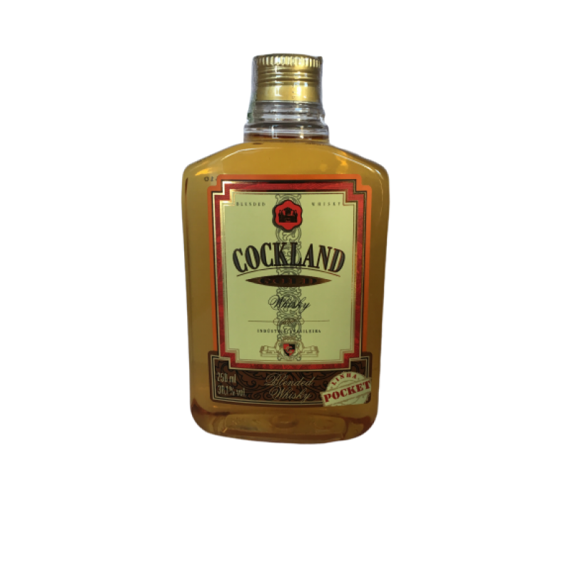 PETACA WHISKY COCKLAND GOLD POCKET PET 200 ML