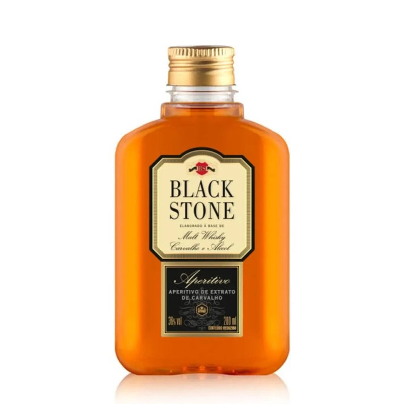 PETACA APERITIVO BLACK STONE PET 200 ML