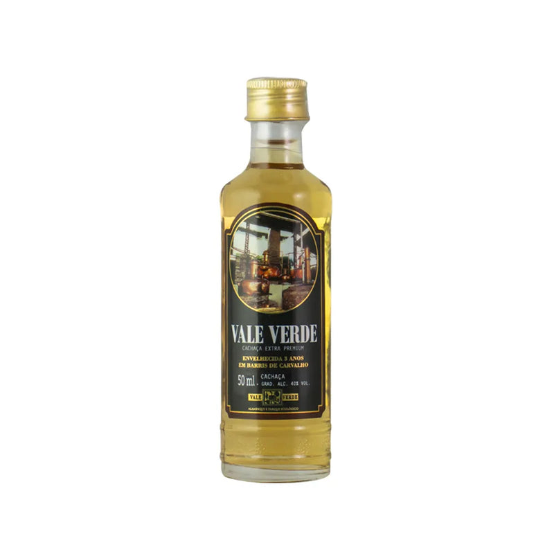 MINI CACHAÇA VALE VERDE 50 ML