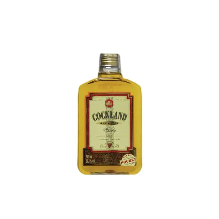 PETACA WHISKY COCKLAND GOLD POCKET PET 200 ML